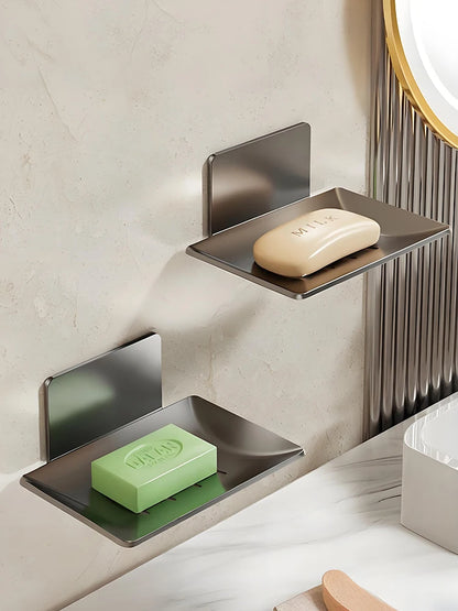 Wall-Mounted Self-Draining Soap Holder